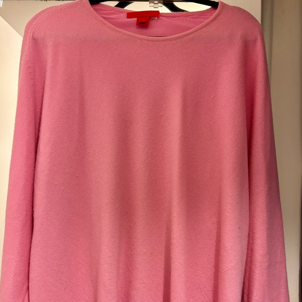 Shamask Cashmere Bateau Neckline Sweater